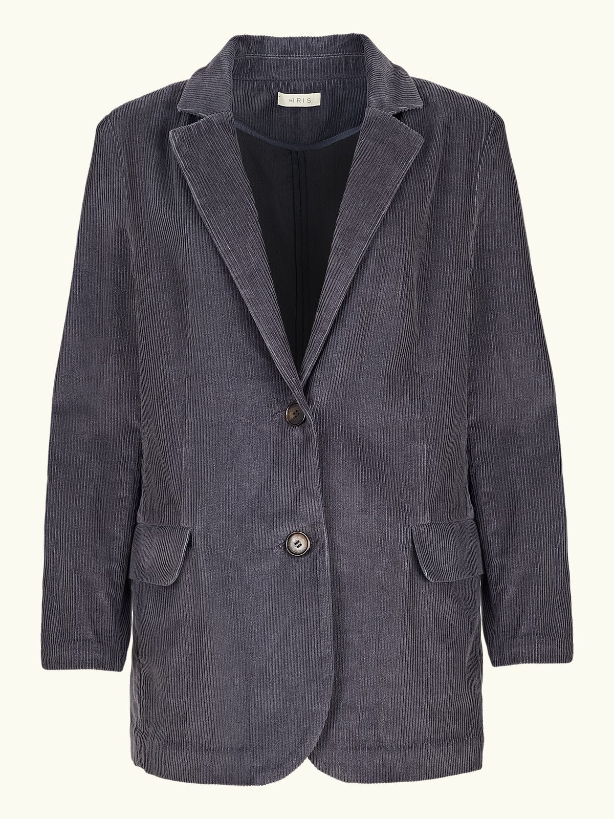 Iris Fashion - BY IRIS - Cynthia Cord Blazer – Blue