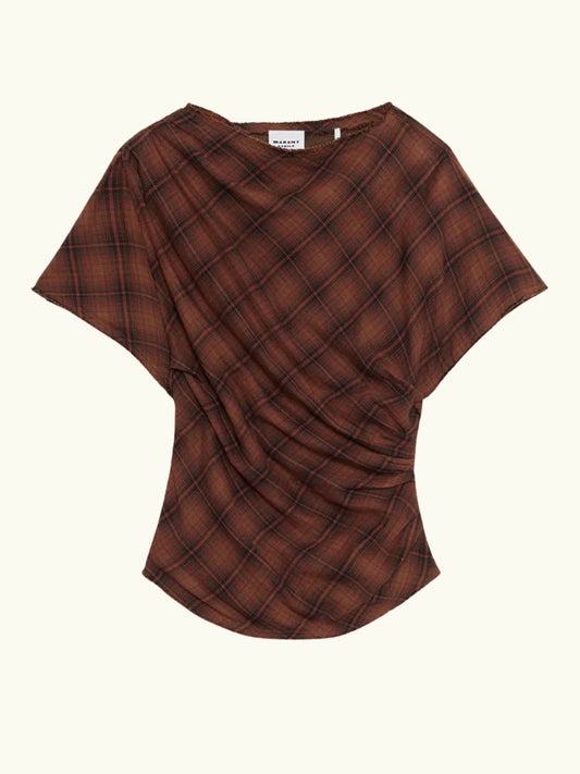 Neyela Check Top