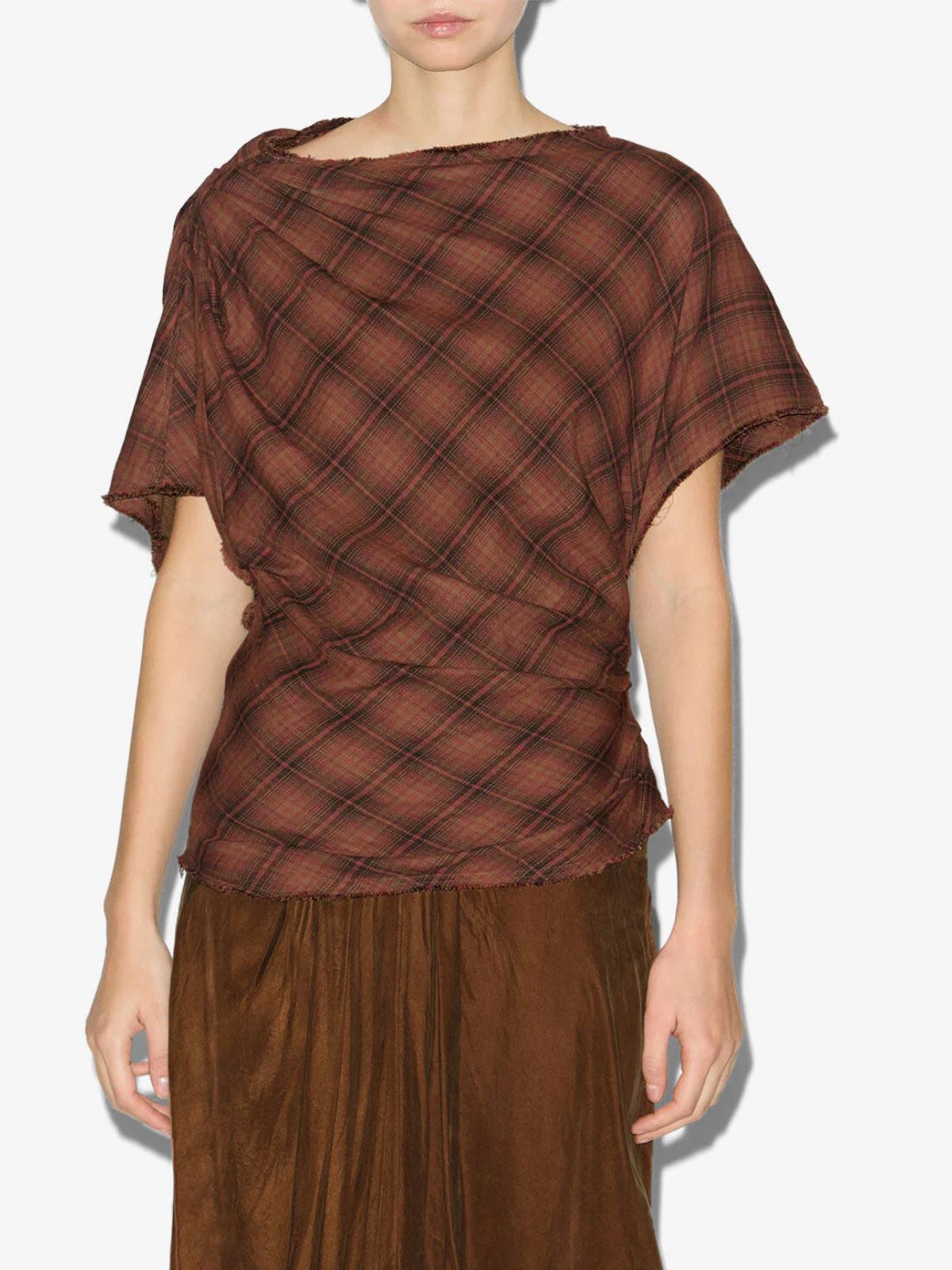 Neyela Check Top