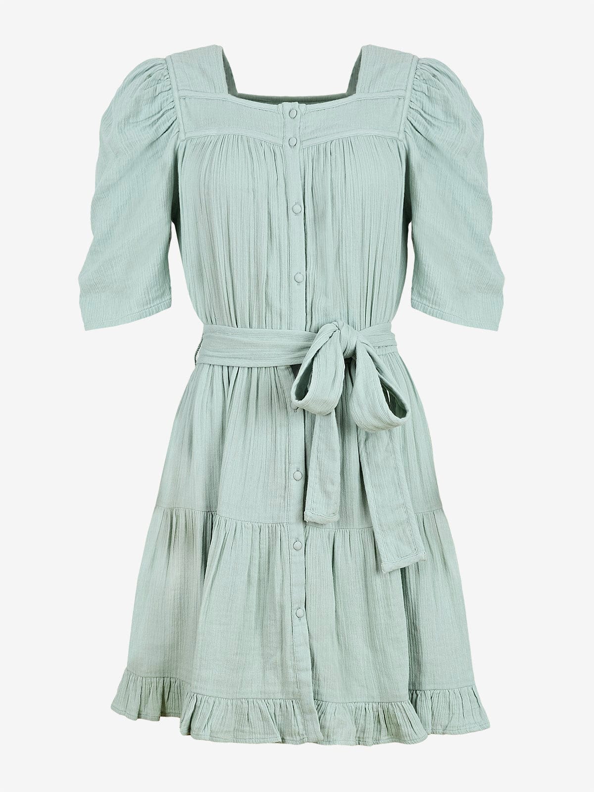 Iris Fashion - BY IRIS - Noelle Cotton Gauze Dress - Mint
