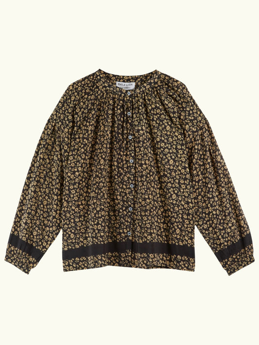 Clara Print Blouse