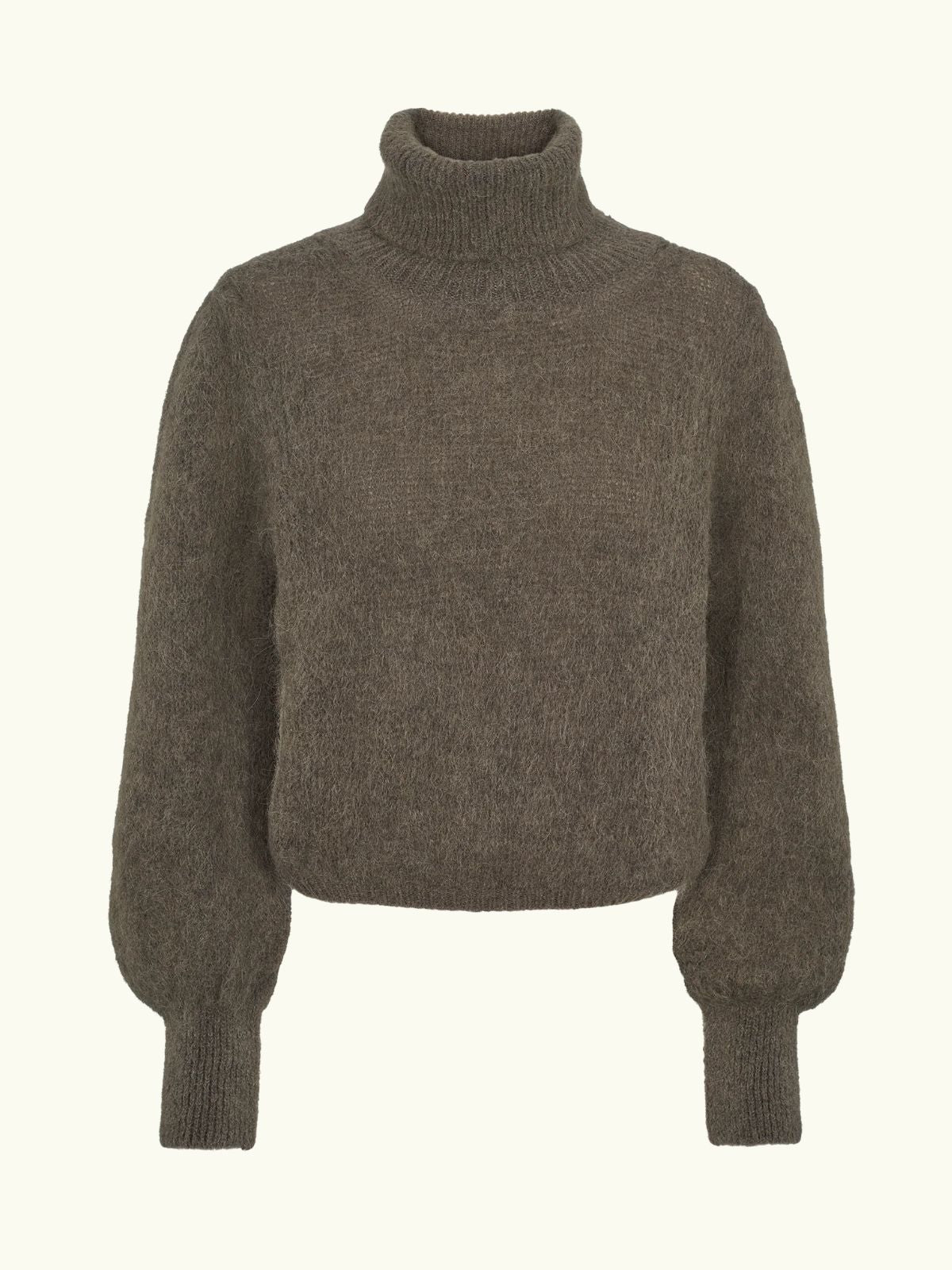 Piro Rollneck Jumper - Dark Taupe