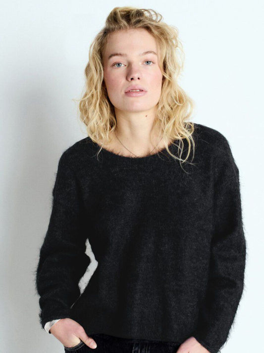 Nuny Melange Jumper - Charcoal