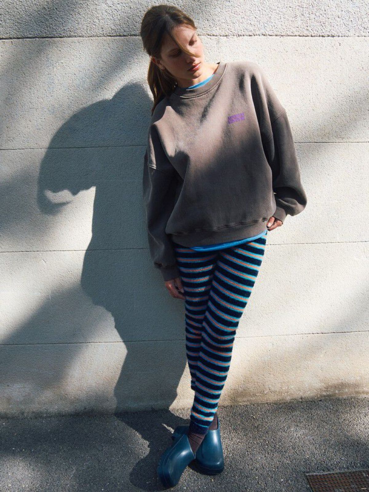 Plizzy Sweatshirt - Vintage Chestnut