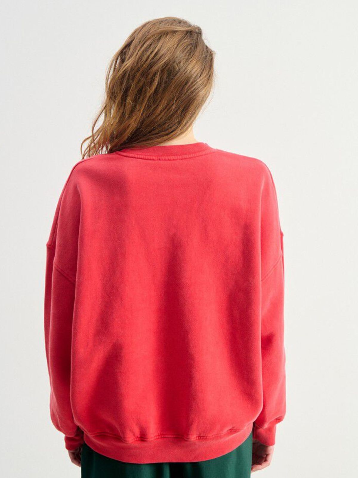 Plizzy Sweatshirt - Vintage Red