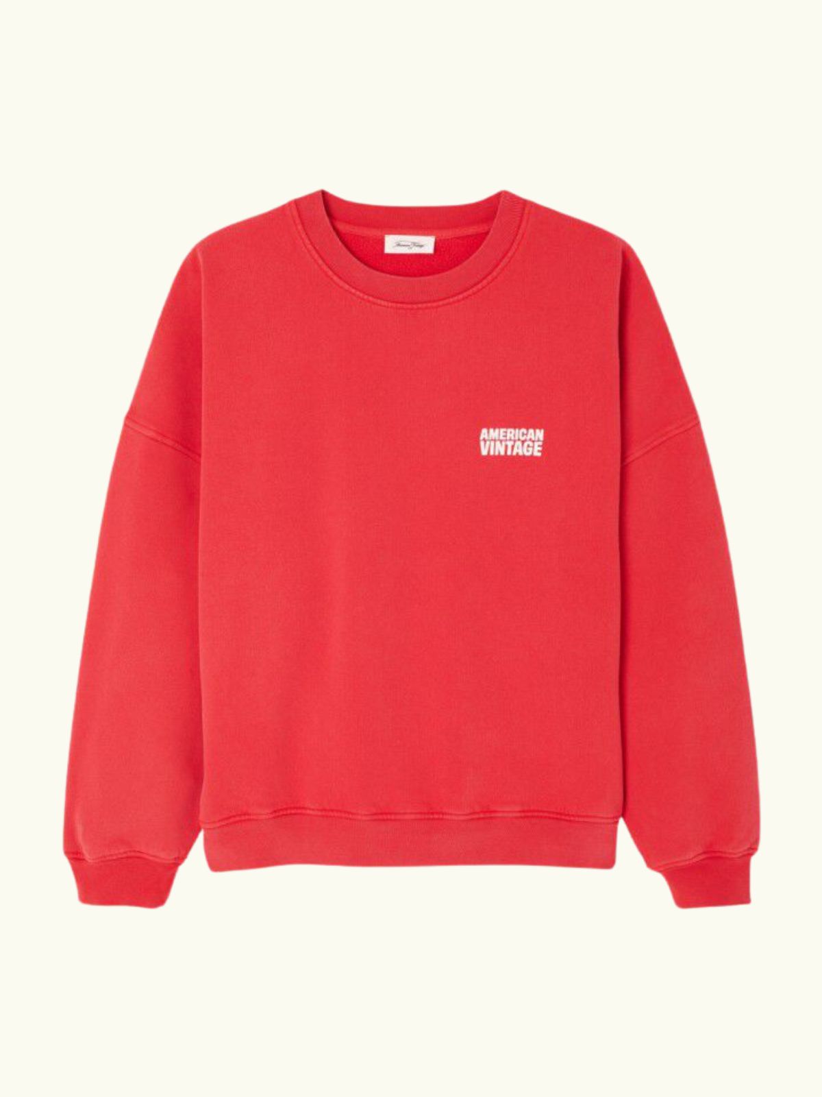 Plizzy Sweatshirt - Vintage Red