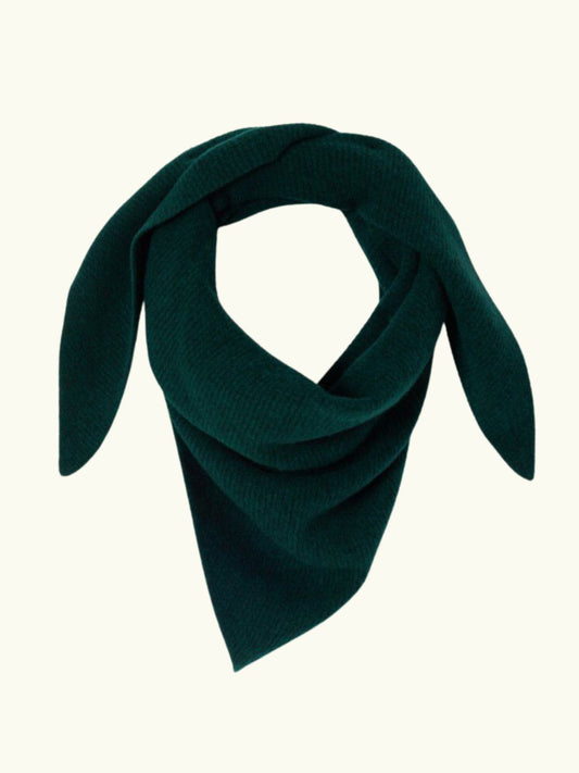 Raxow Triangle Scarf - Green