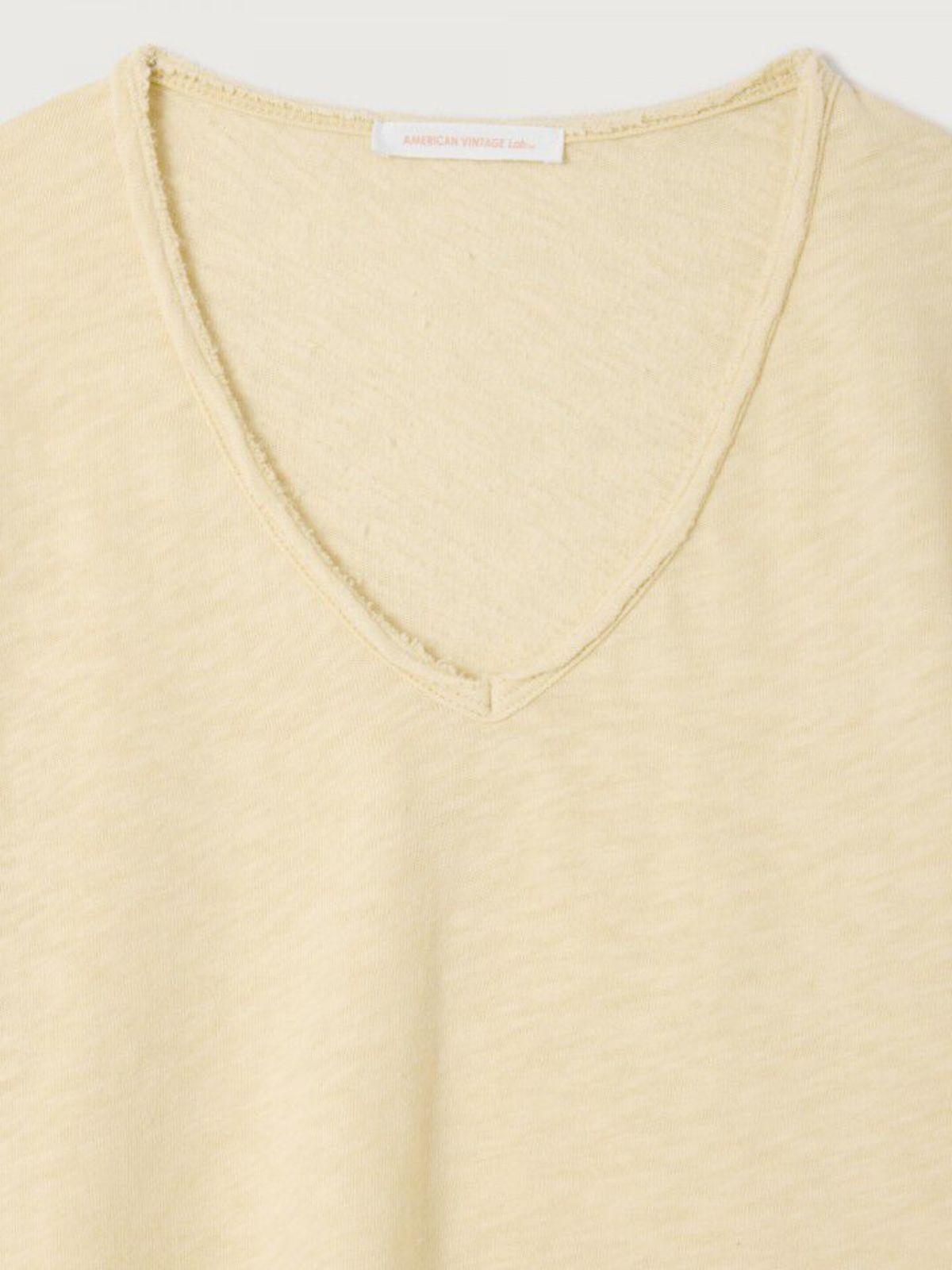 Sonoma V-Neck T-Shirt - Vanilla