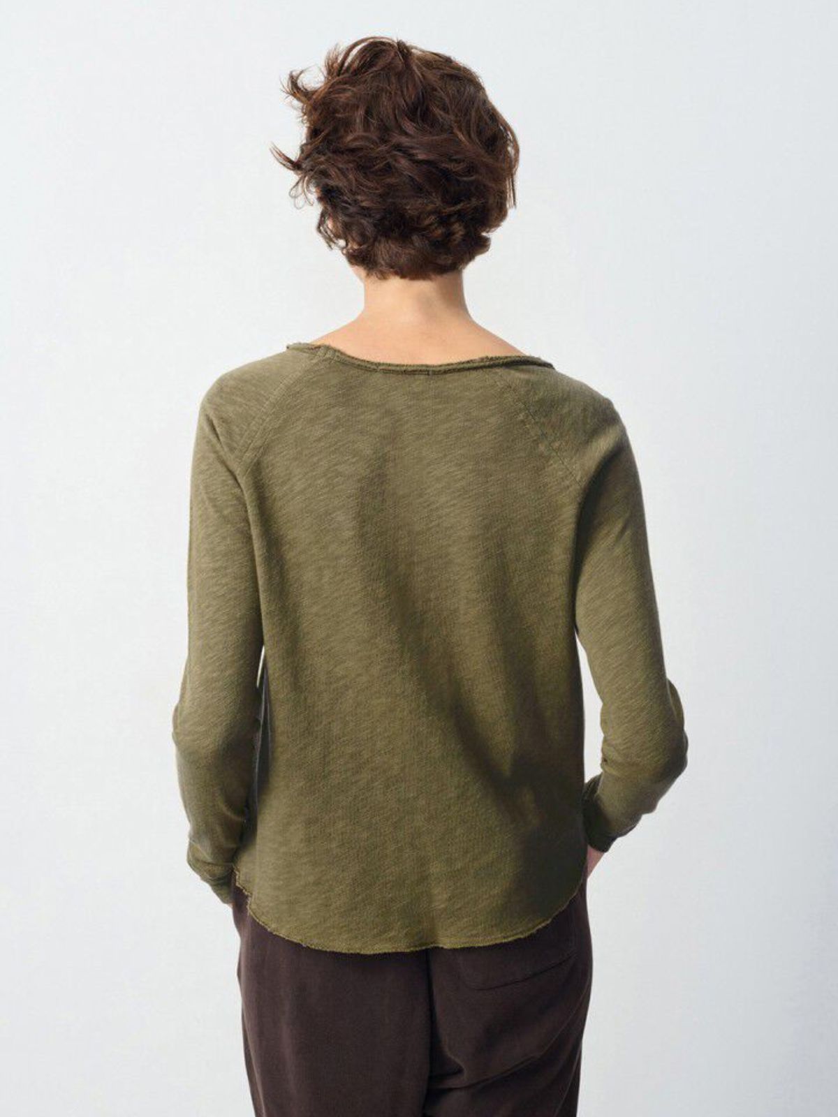 Sonoma Long Sleeve Top - Leaf Green