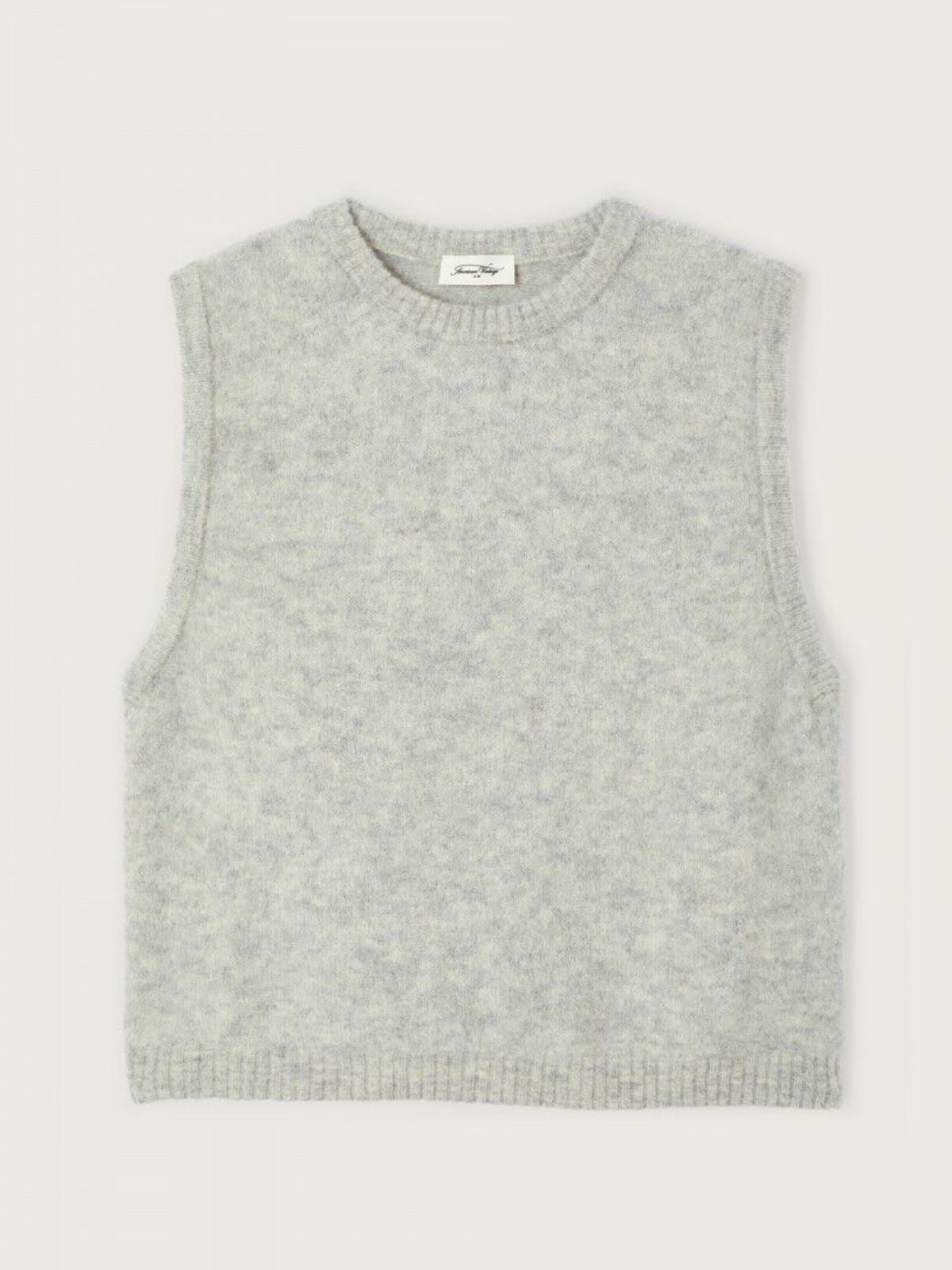 Vitow Knitted Vest - Grey