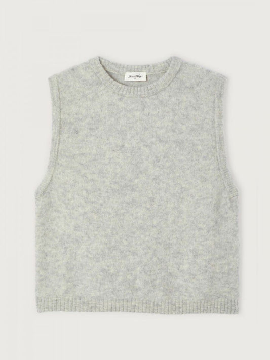 Vitow Knitted Vest - Grey