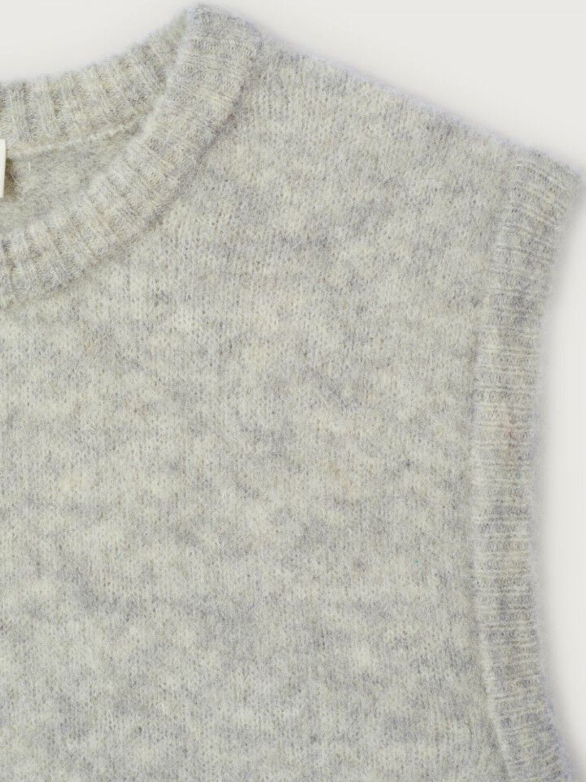 Vitow Knitted Vest - Grey