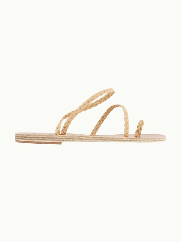 Eleftheria  Leather Sandal - Natural