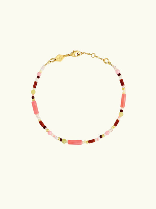 Candyfloss Bracelet - Teaberry