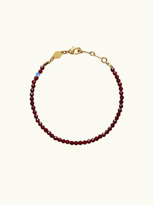 Tan Line Bracelet - Burgundy