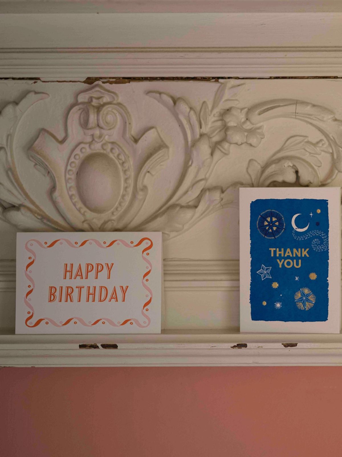 Letterpress  Small Card -  Happy Birthday