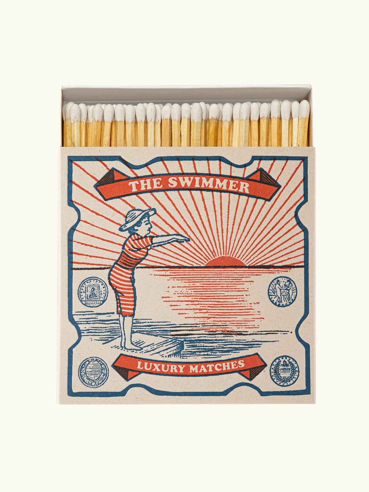 Square Matchbox - The Swimmer