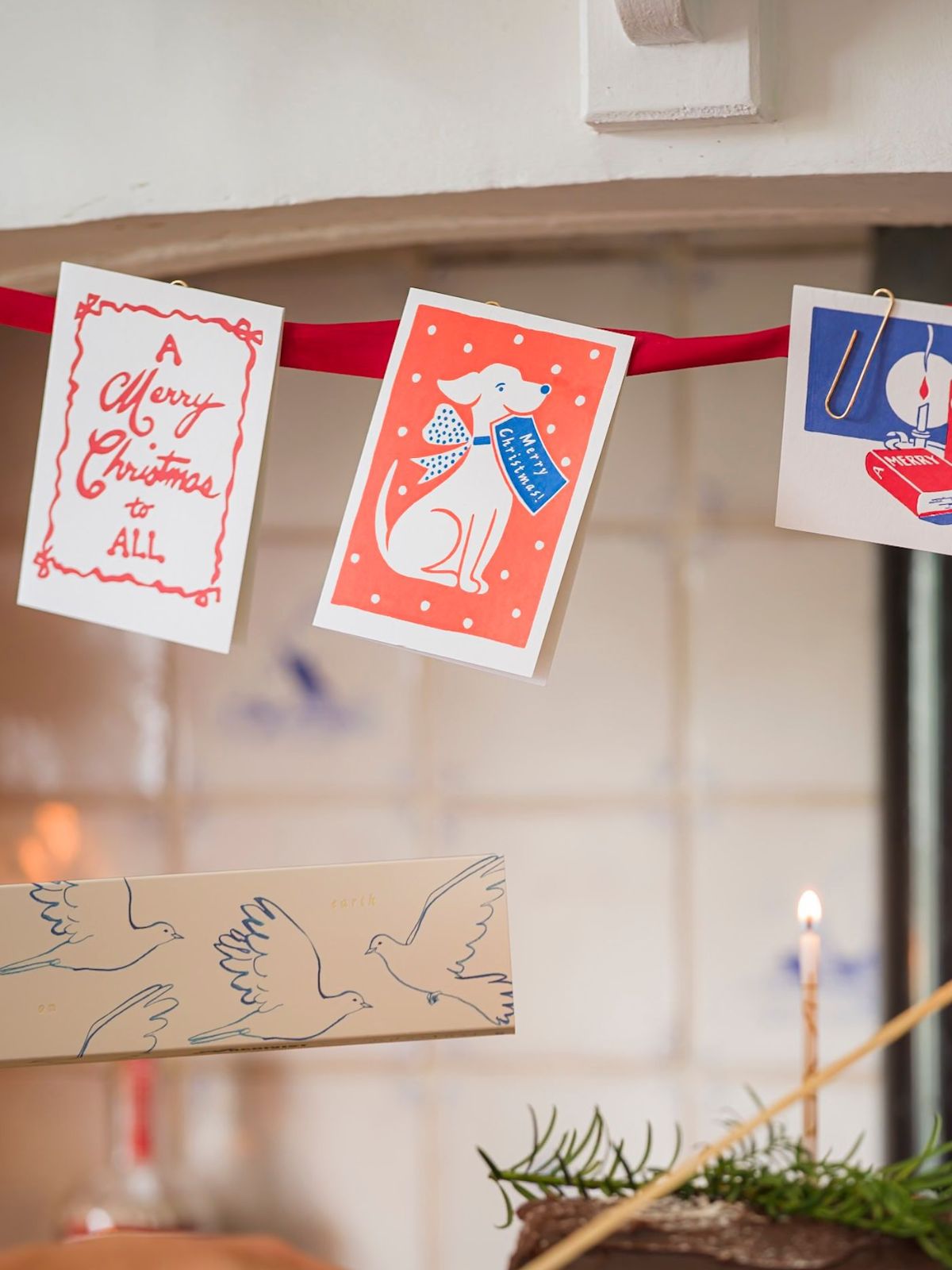 Notelet Card -A Merry Christmas To All