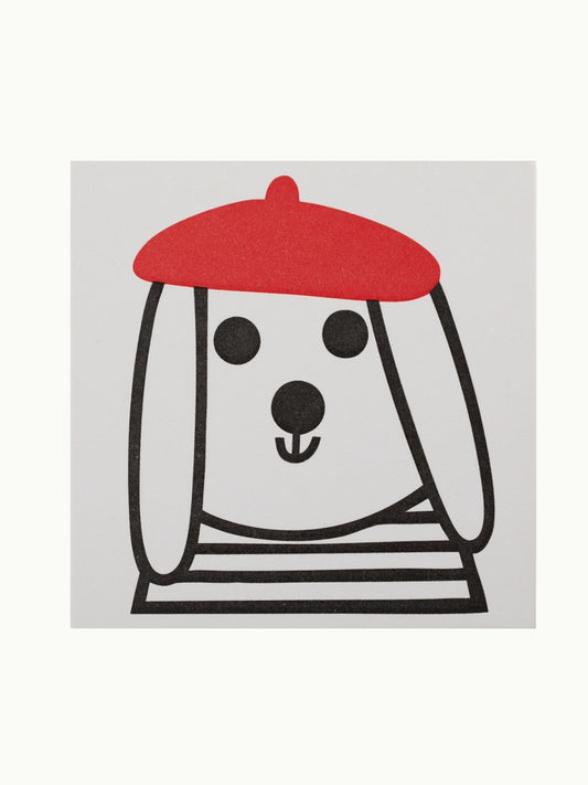 Square Matchbox - Dog