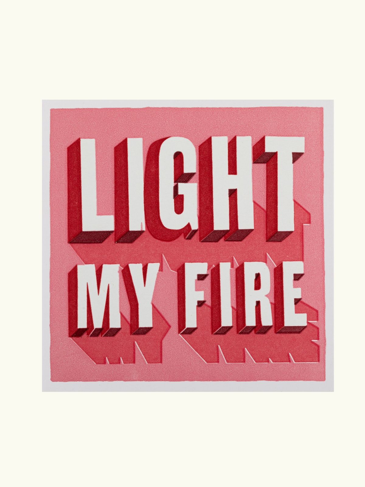 Square Matchbox - Light My Fire