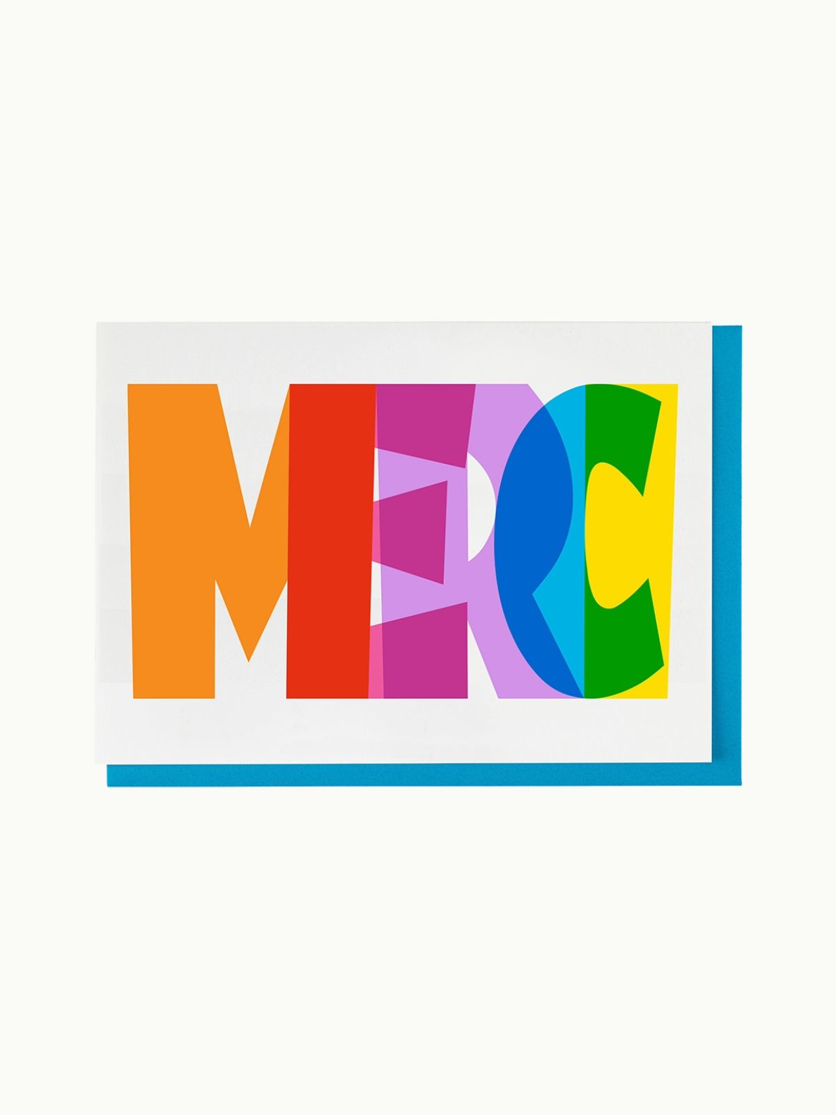 Iris Fashion - ARCHIVIST GALLERY - Letterpress Card - Merci