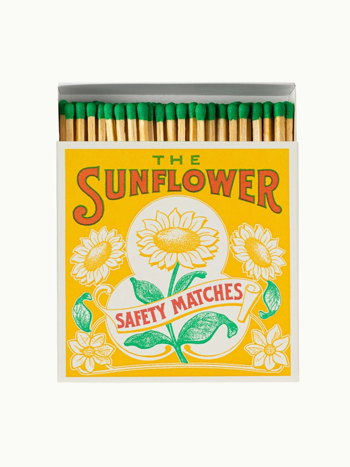 Square Matchbox - Sunflower