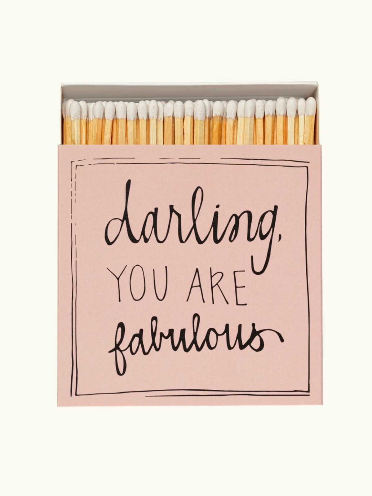 Square Matchbox - You Are Fabulous
