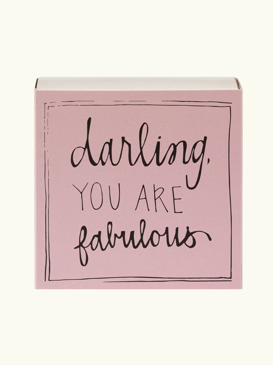 Square Matchbox - You Are Fabulous