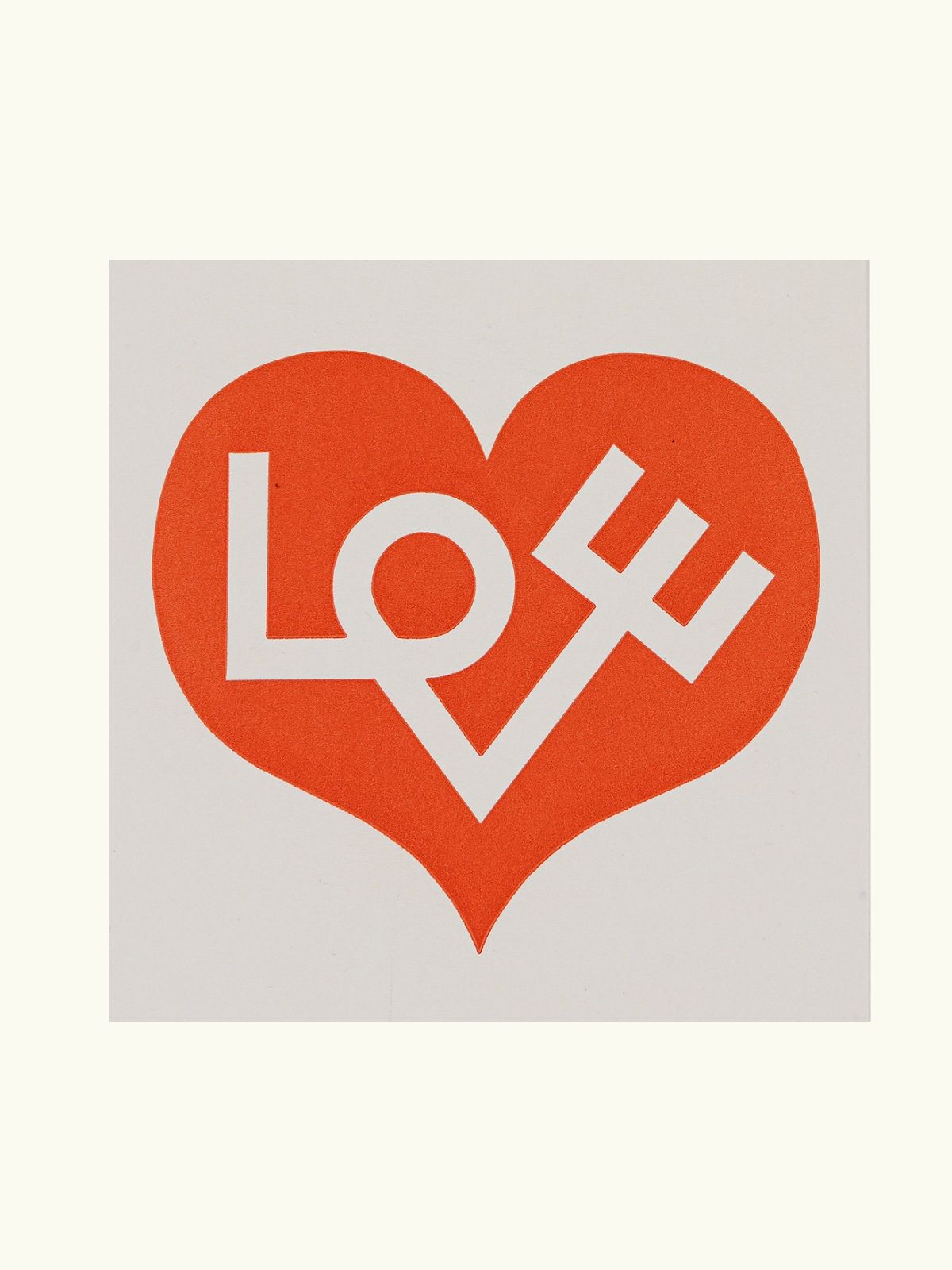 Square Matchbox - Love Heart