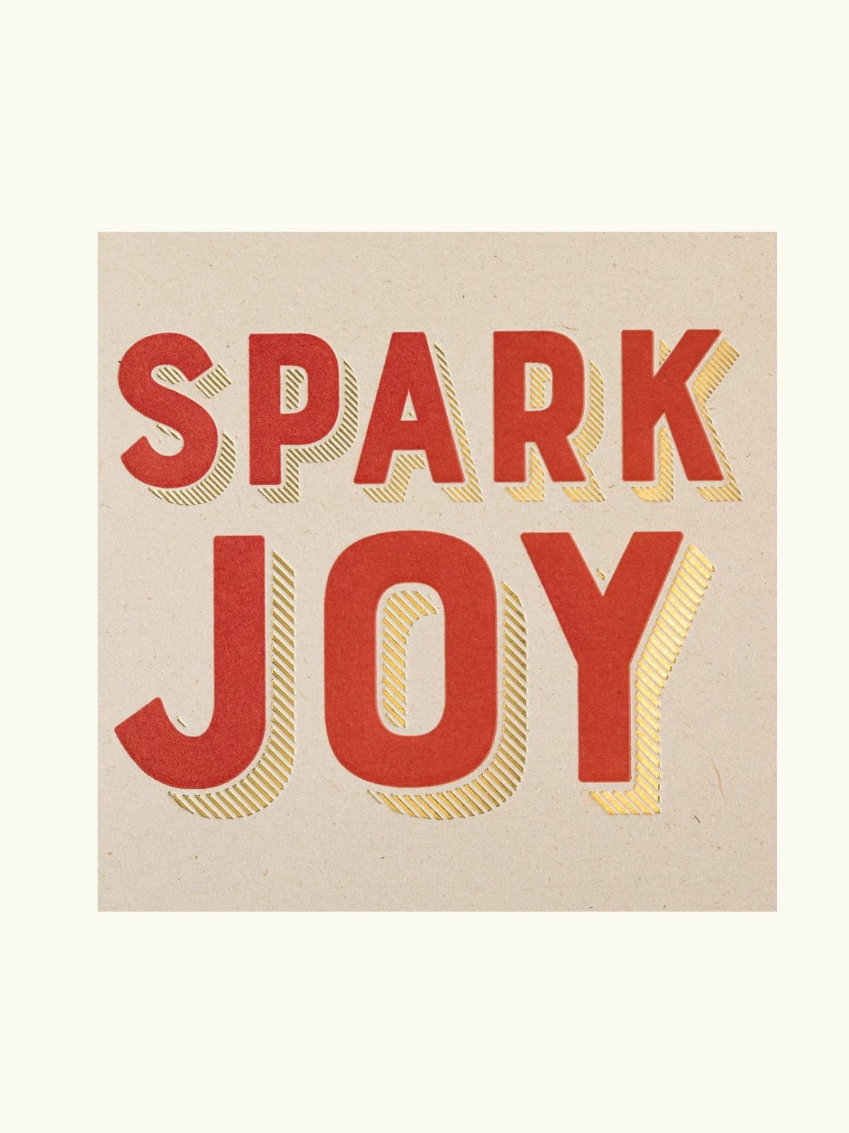 Square Matchbox - Spark Joy