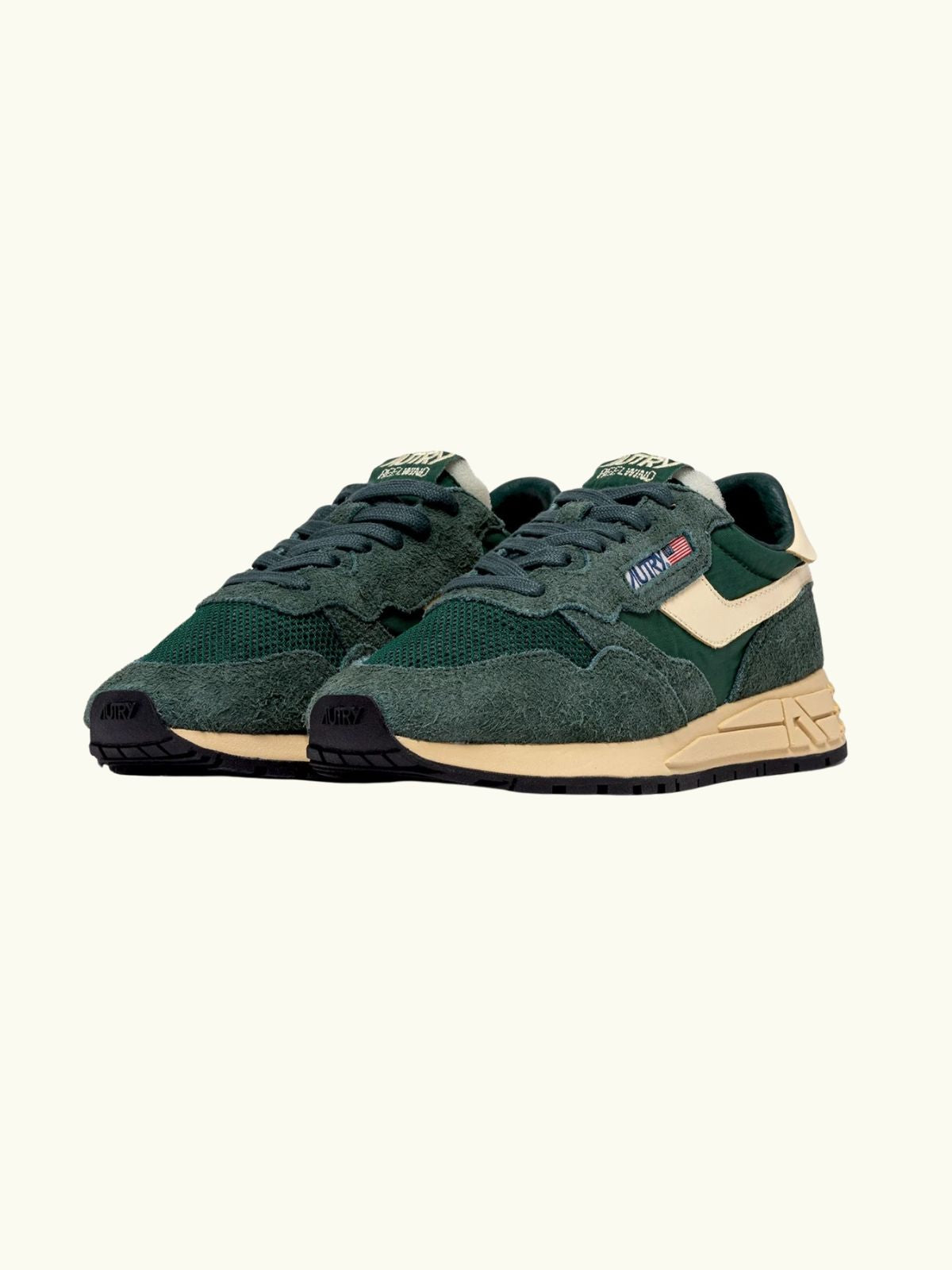 Reelwind Men Low Sneakers- Dark Green