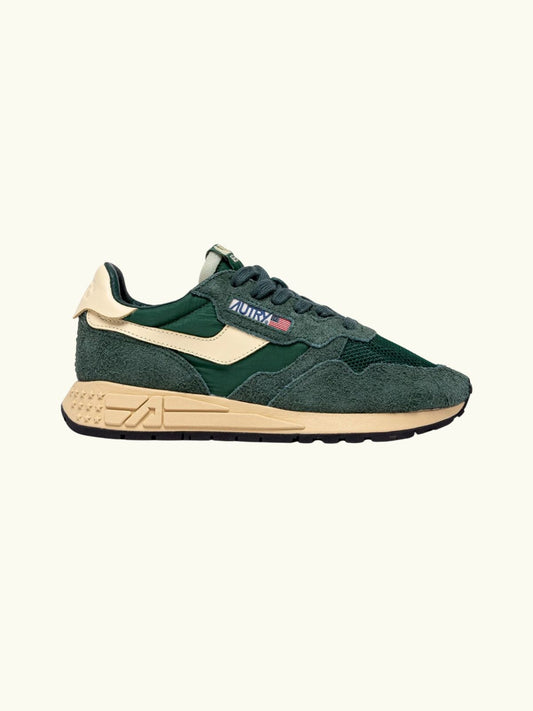 Reelwind Men Low Sneakers- Dark Green