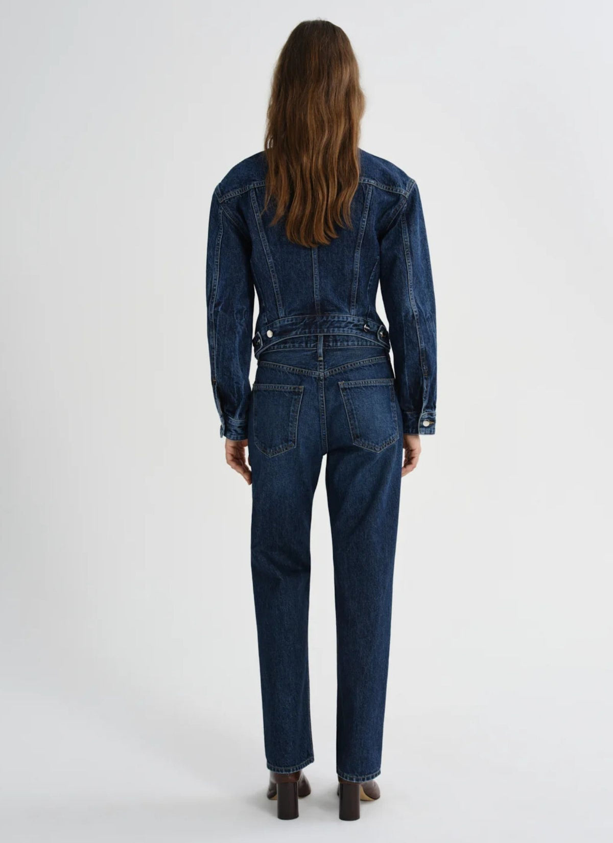 Lana Covell Straight Jeans - Dark Indigo