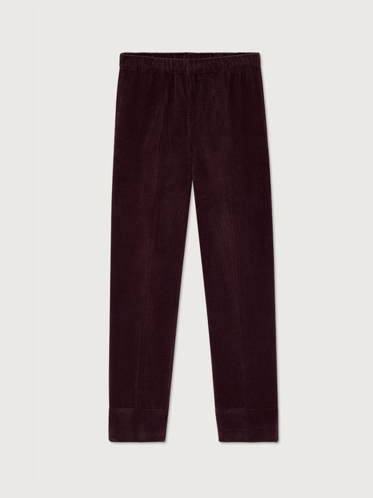 Padow Cord Pants - Maroon
