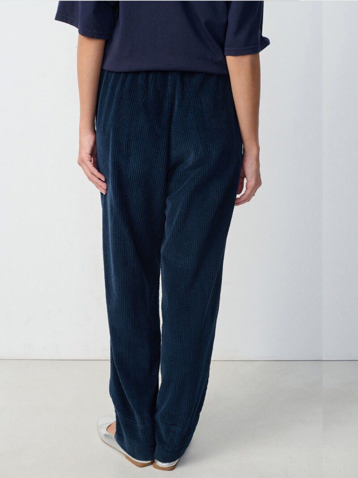 Padow Cord  Pants - Navy