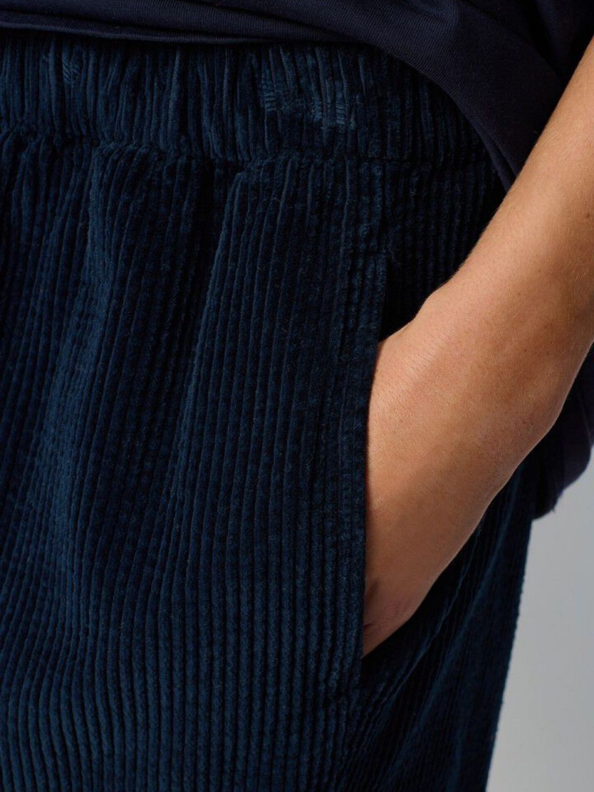 Padow Cord  Pants - Navy