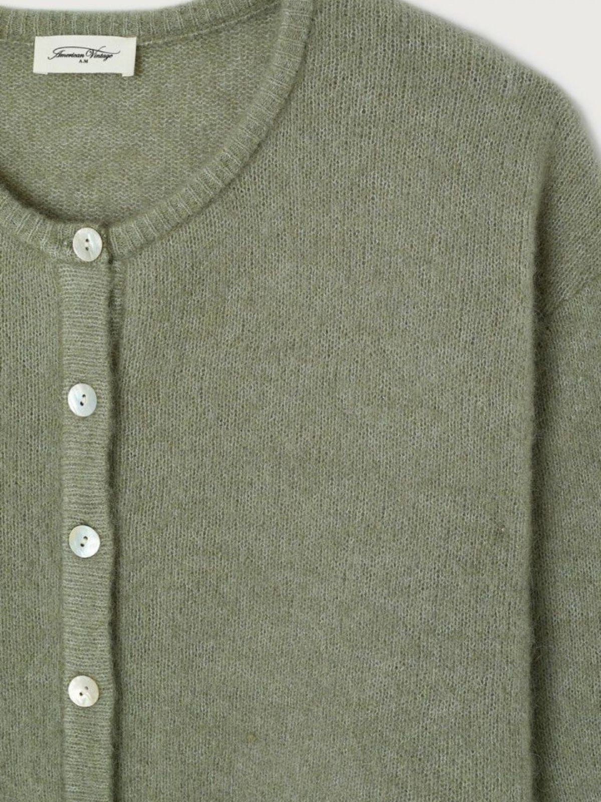 Vitow Alpaca Cardigan - Khaki