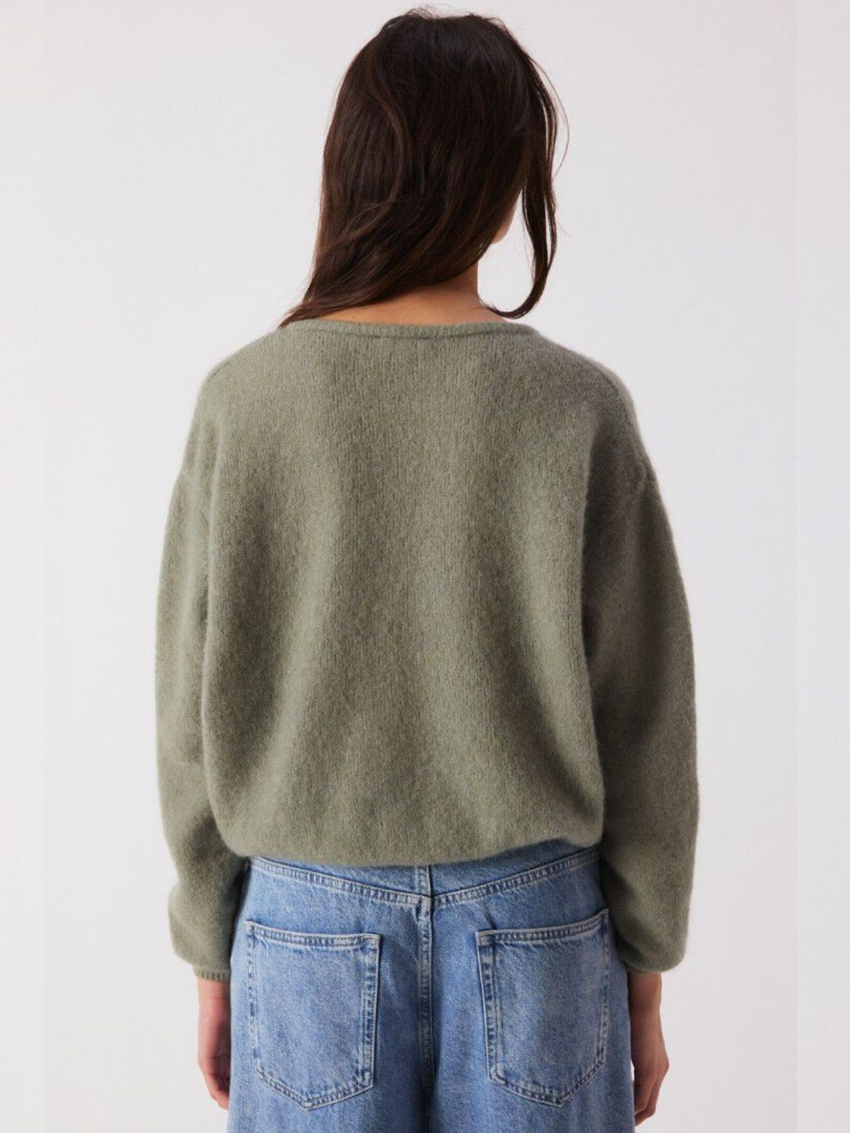 Vitow Alpaca Cardigan - Khaki