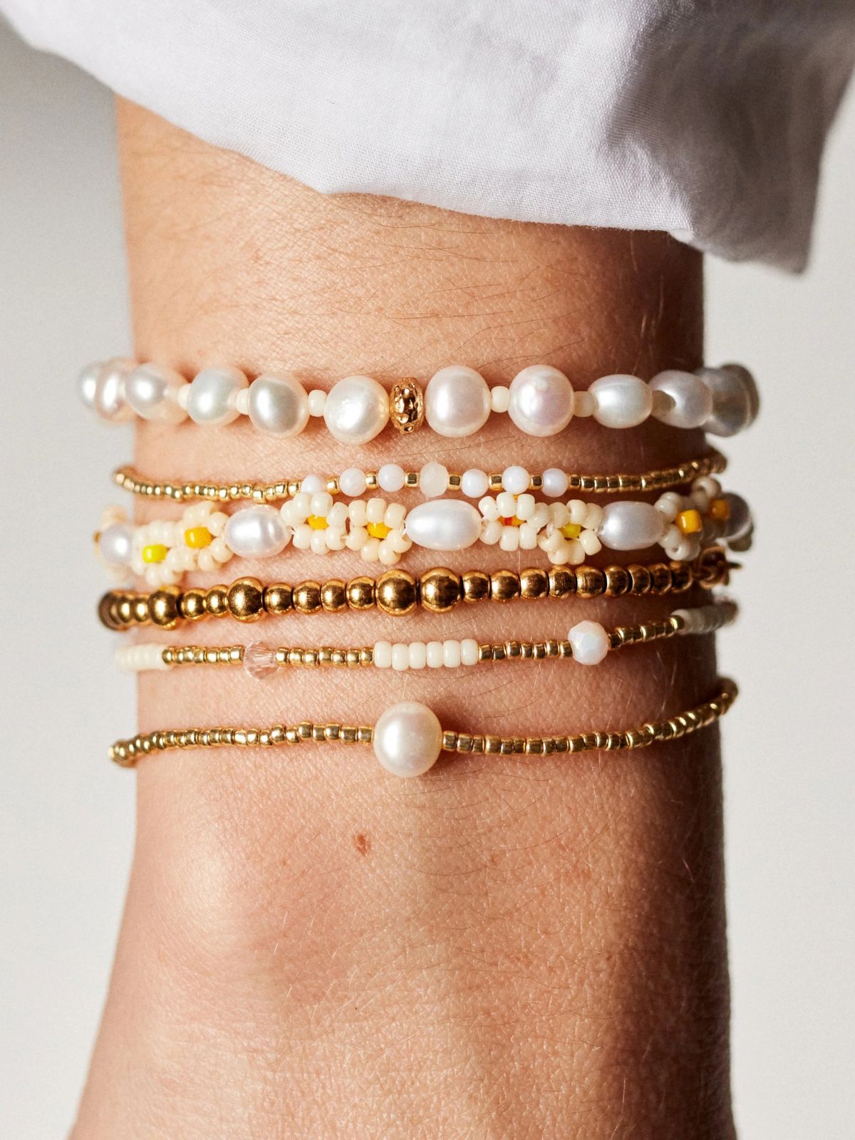 Stellar Pearly Bracelet-