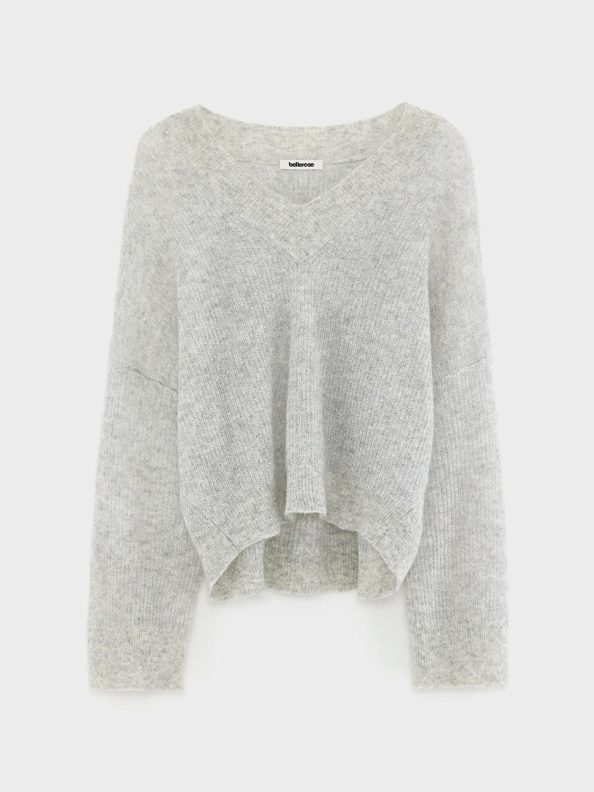 Arco Mohair Sweater - Light Grey