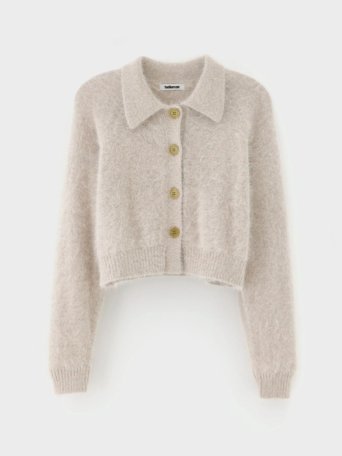 Datco Angora Cardigan - Light Grey