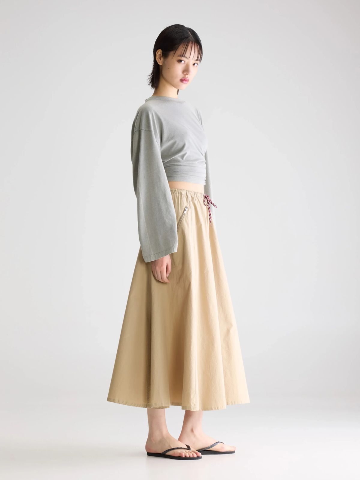 Harlin Maxi Skirt - Clay