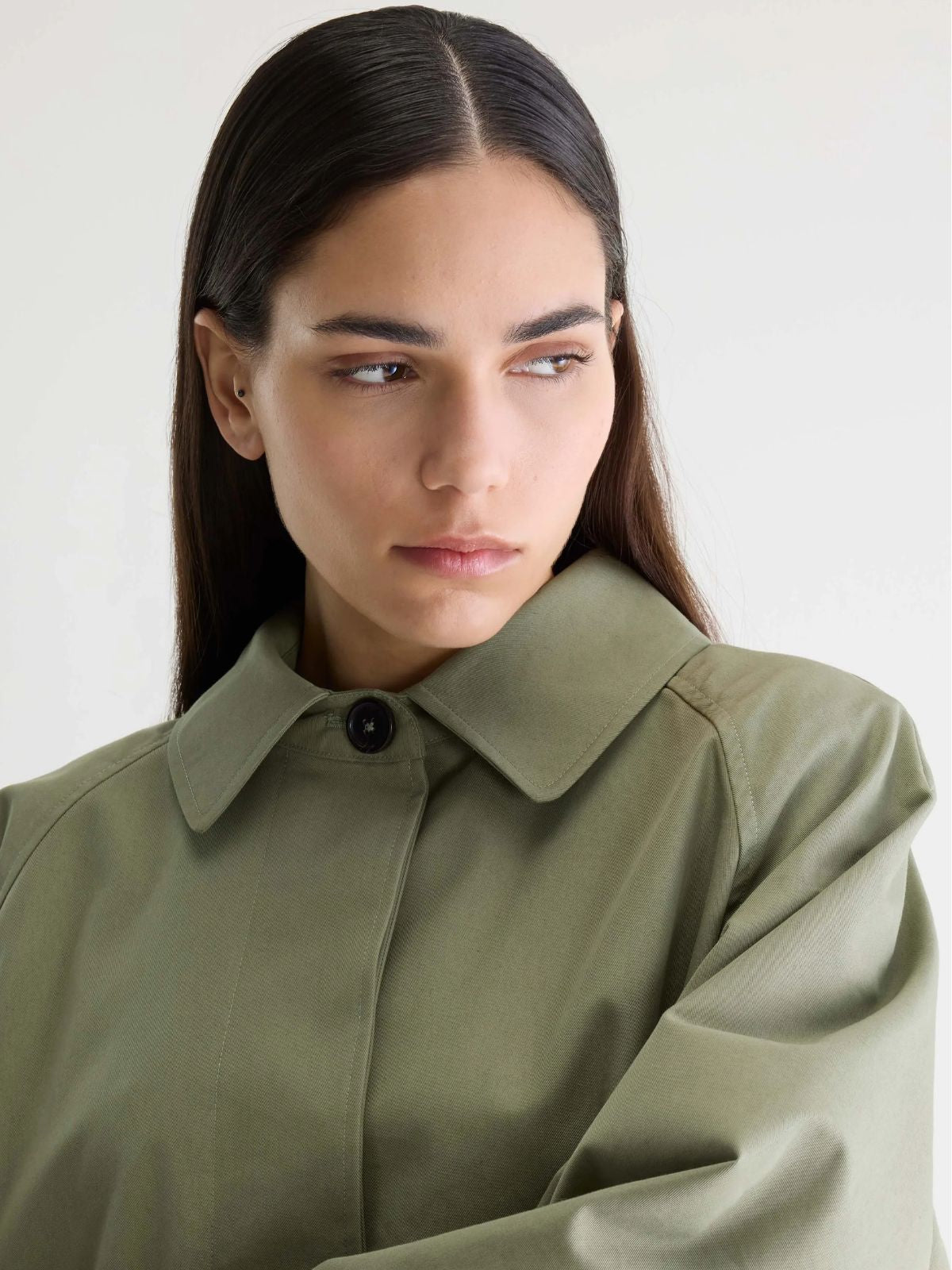 Julie Trench coat - Sage