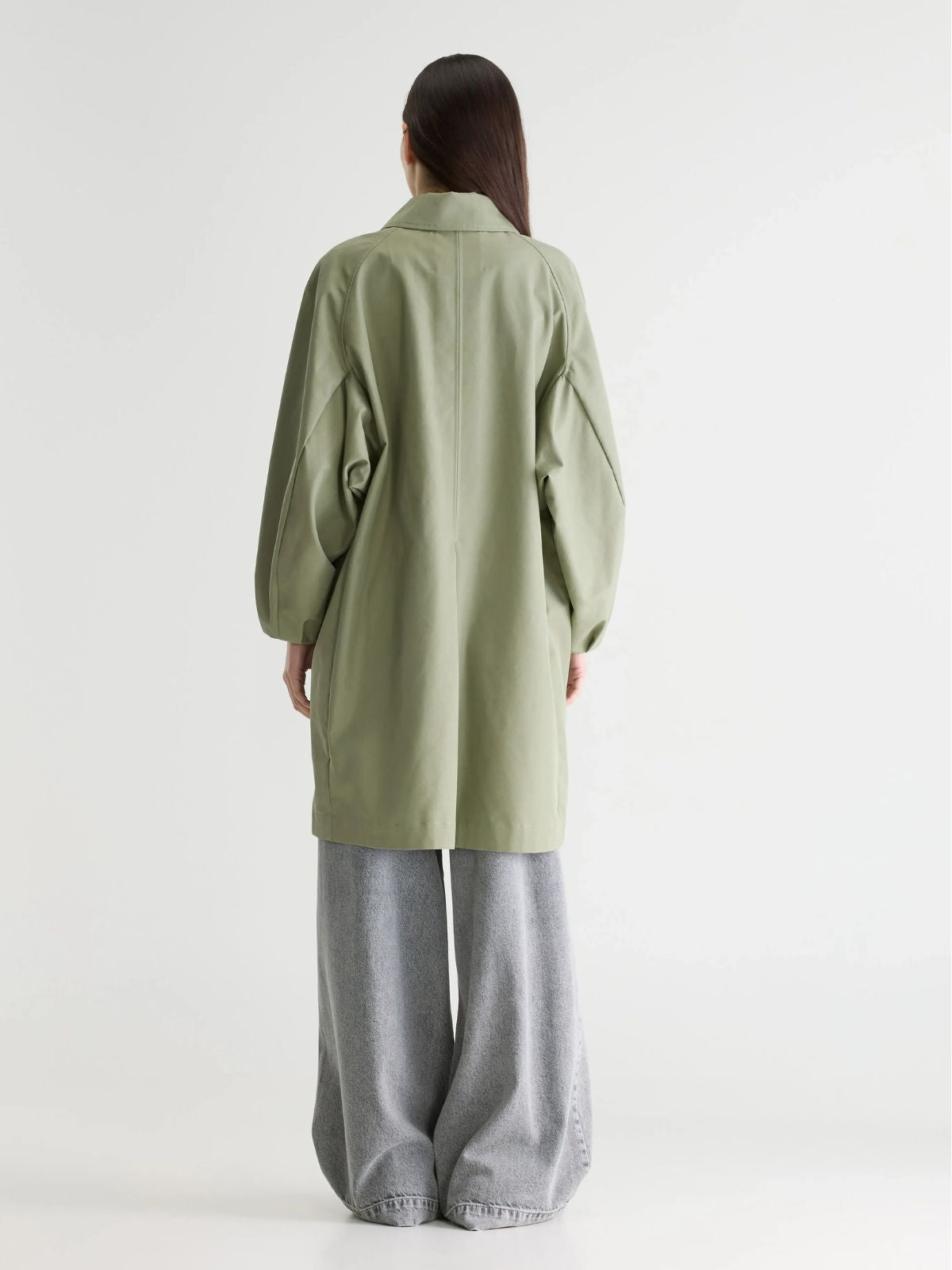 Julie Trench coat - Sage