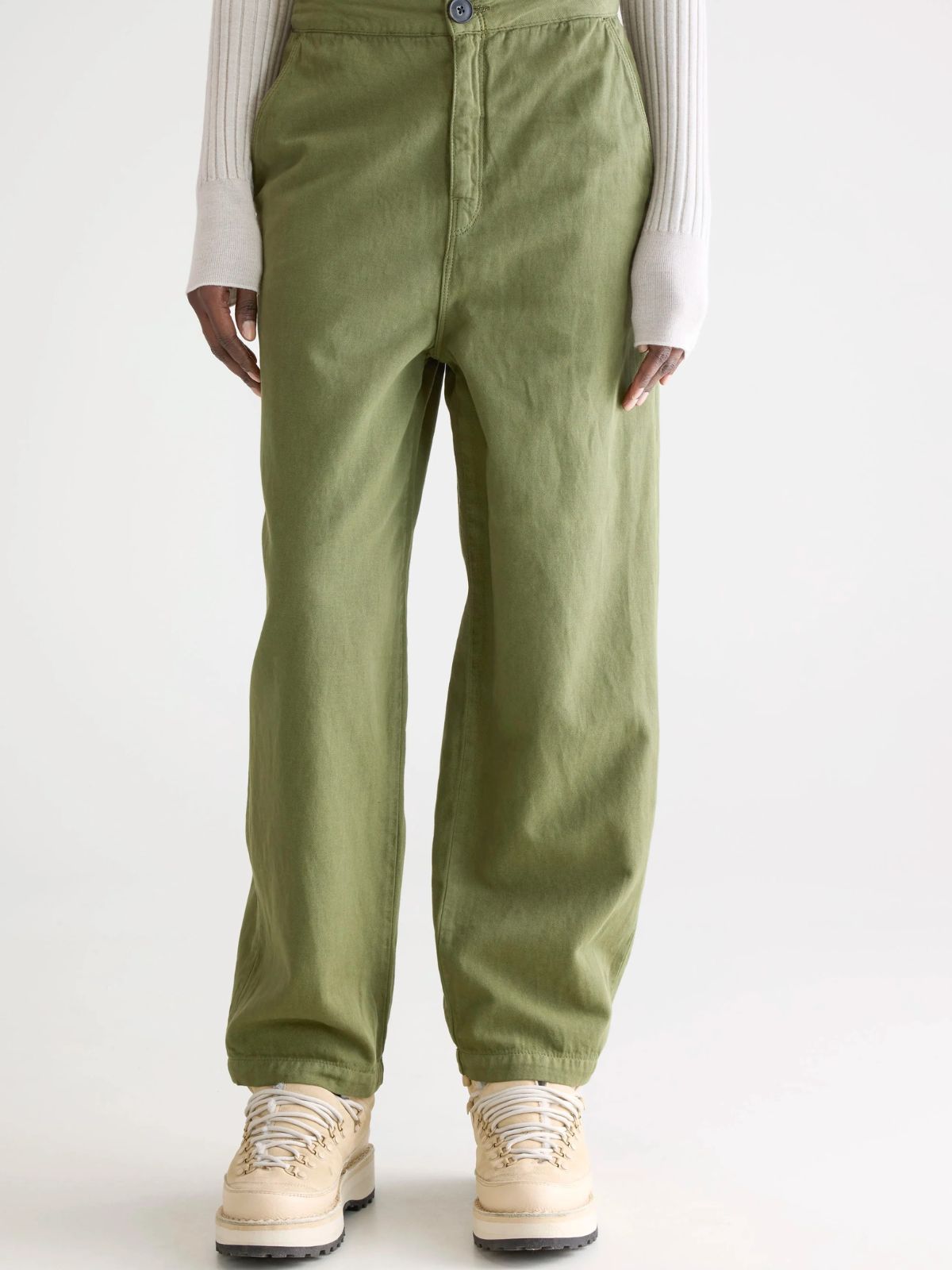 Pasop Relaxed Trousers - Khaki