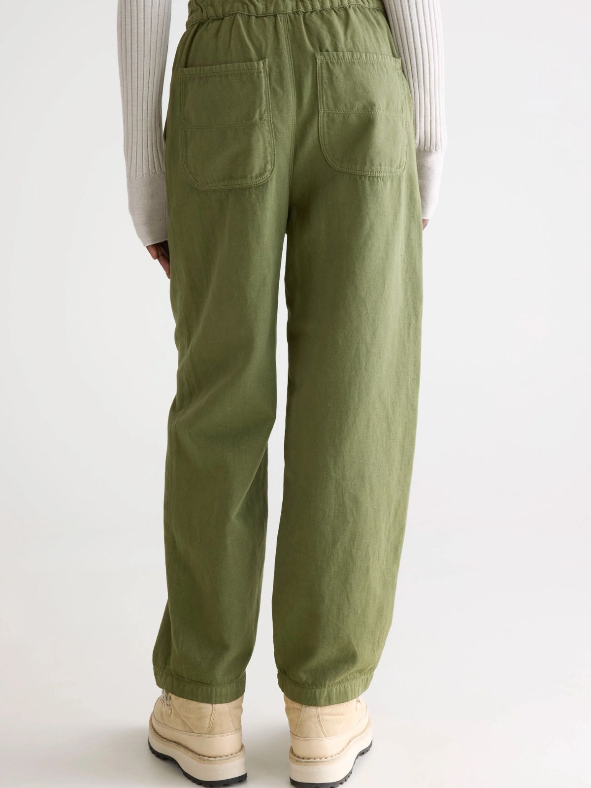 Pasop Relaxed Trousers - Khaki
