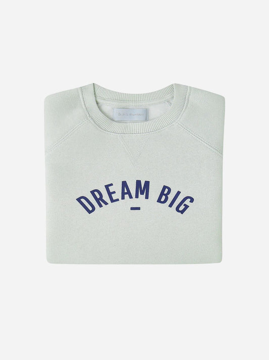 Sweatshirt "Dream Big" - Pebble Grey