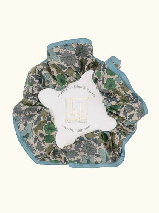 Hair Shrunk Liberty Poppy & Daisy - Teal