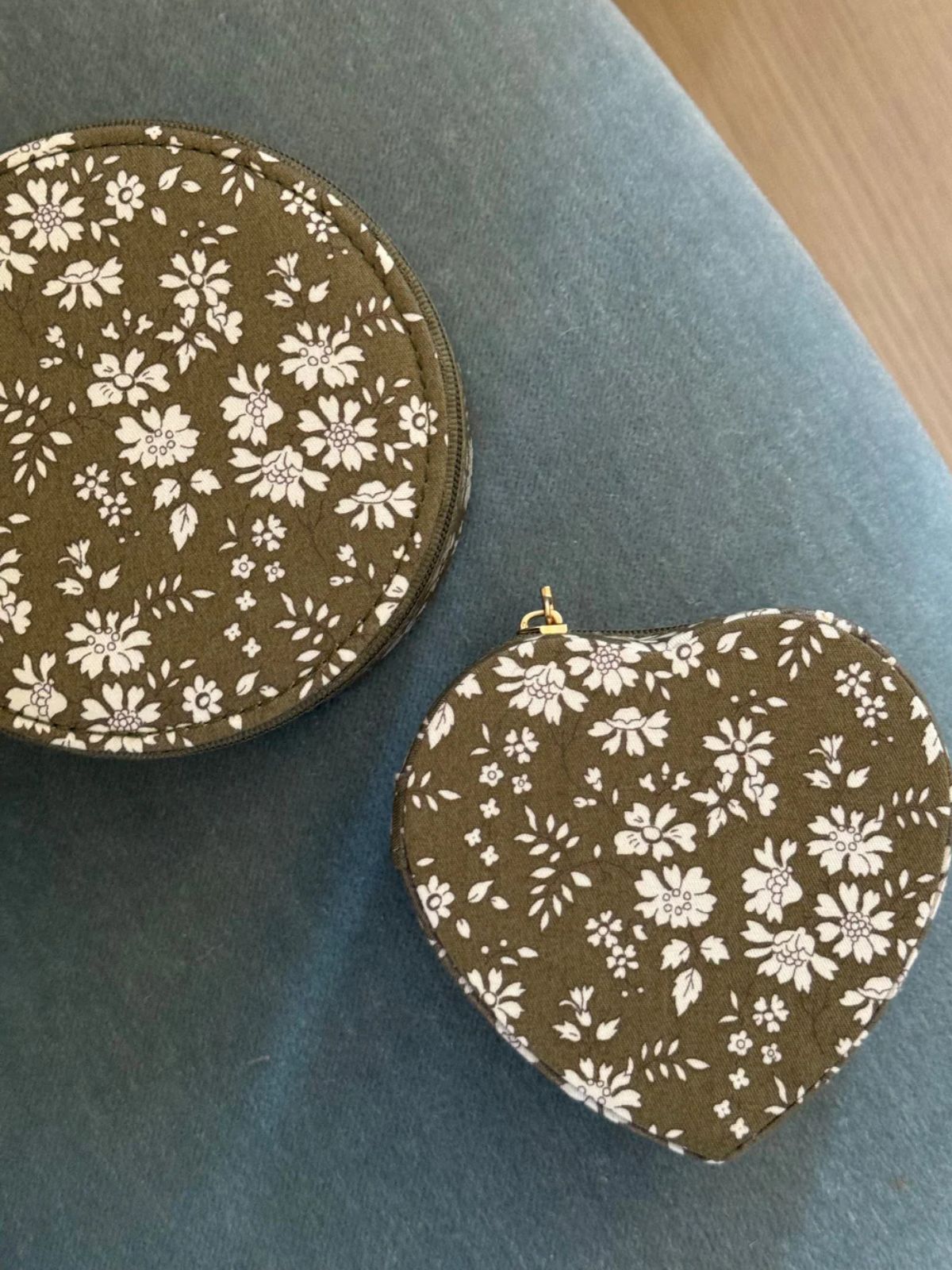 Jewelry Round Box Liberty Capel Army - Khaki