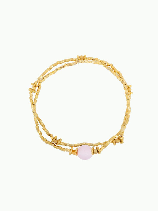 Bluebell Bracelet - Rose Quartz